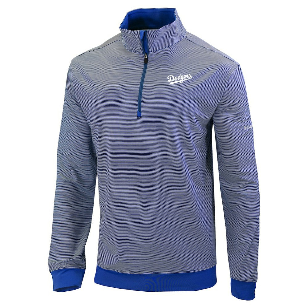 Los Angeles Dodgers Columbia Omni-Wick Even Lie Quarter-Zip Pullover Top Outlet