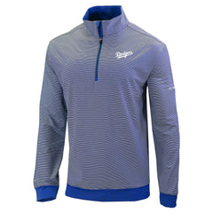 Los Angeles Dodgers Columbia Omni-Wick Even Lie Quarter-Zip Pullover Top Outlet