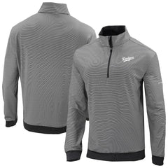 Los Angeles Dodgers Columbia Omni-Wick Even Lie Quarter-Zip Pullover Top for sale