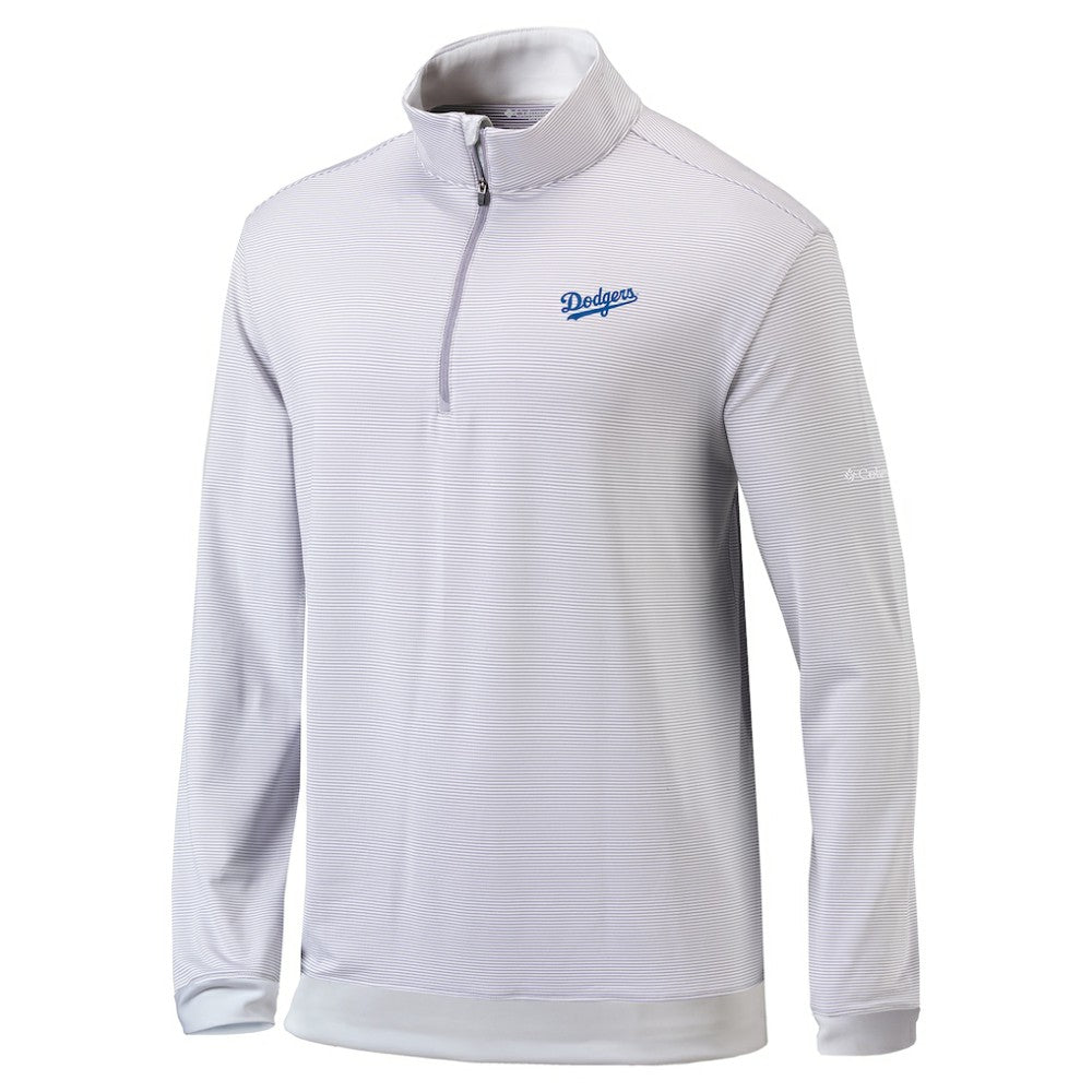 Los Angeles Dodgers Columbia Omni-Wick Even Lie Quarter-Zip Pullover Top for sale