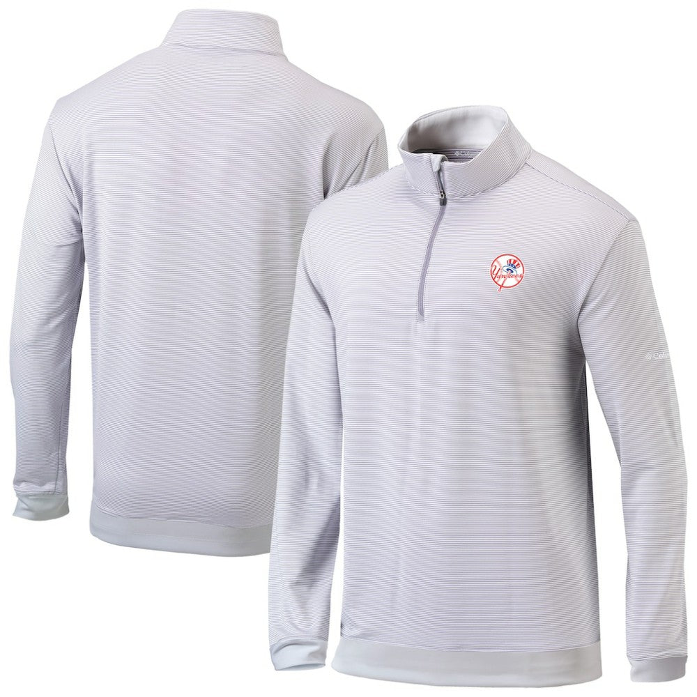New York Yankees Columbia Omni-Wick Even Lie Quarter-Zip Pullover Top Near Me
