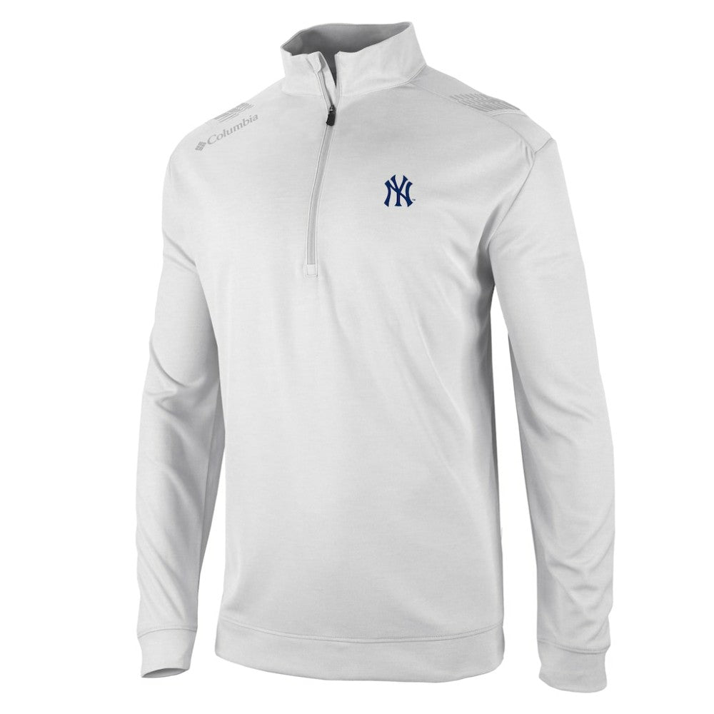 New York Yankees Columbia Oakland Downs Omni-Wick Quarter-Zip Top Discount