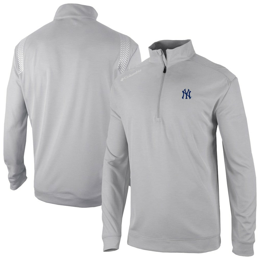 New York Yankees Columbia Oakland Downs Omni-Wick Quarter-Zip Top for sale