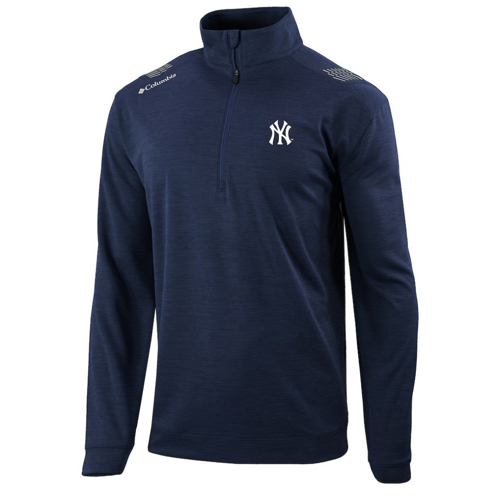 New York Yankees Columbia Oakland Downs Omni-Wick Quarter-Zip Top Discount