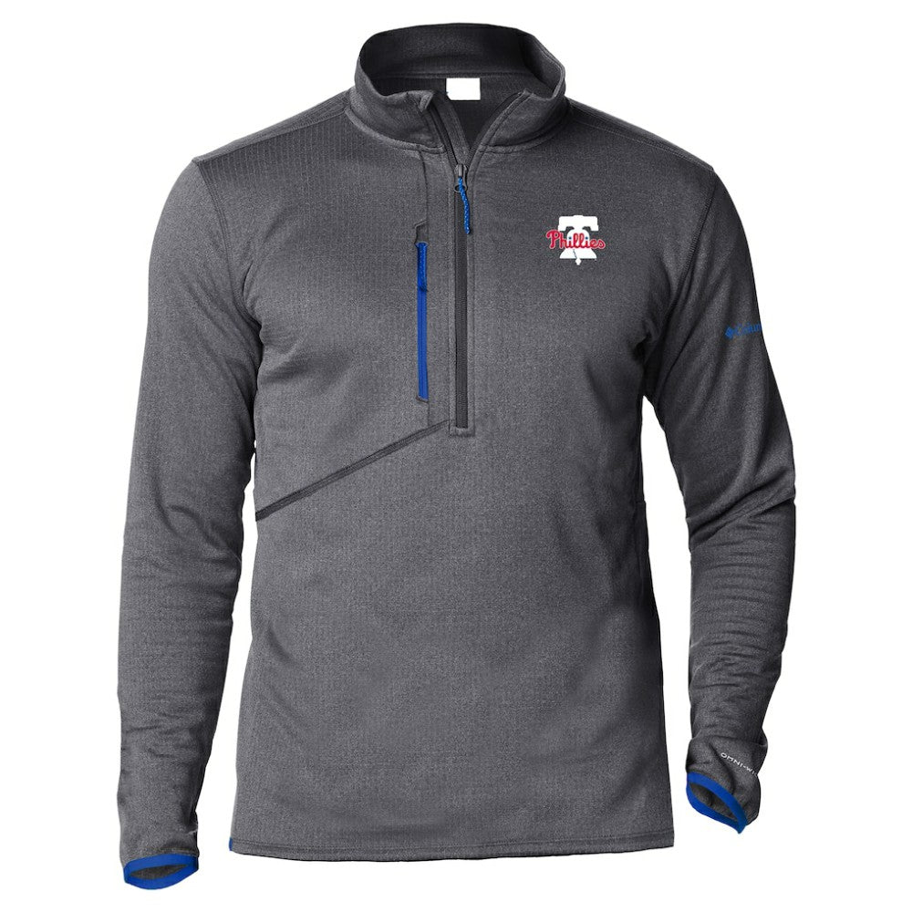 Philadelphia Phillies Columbia Park View Omni-Wick Half-Zip Top Sale