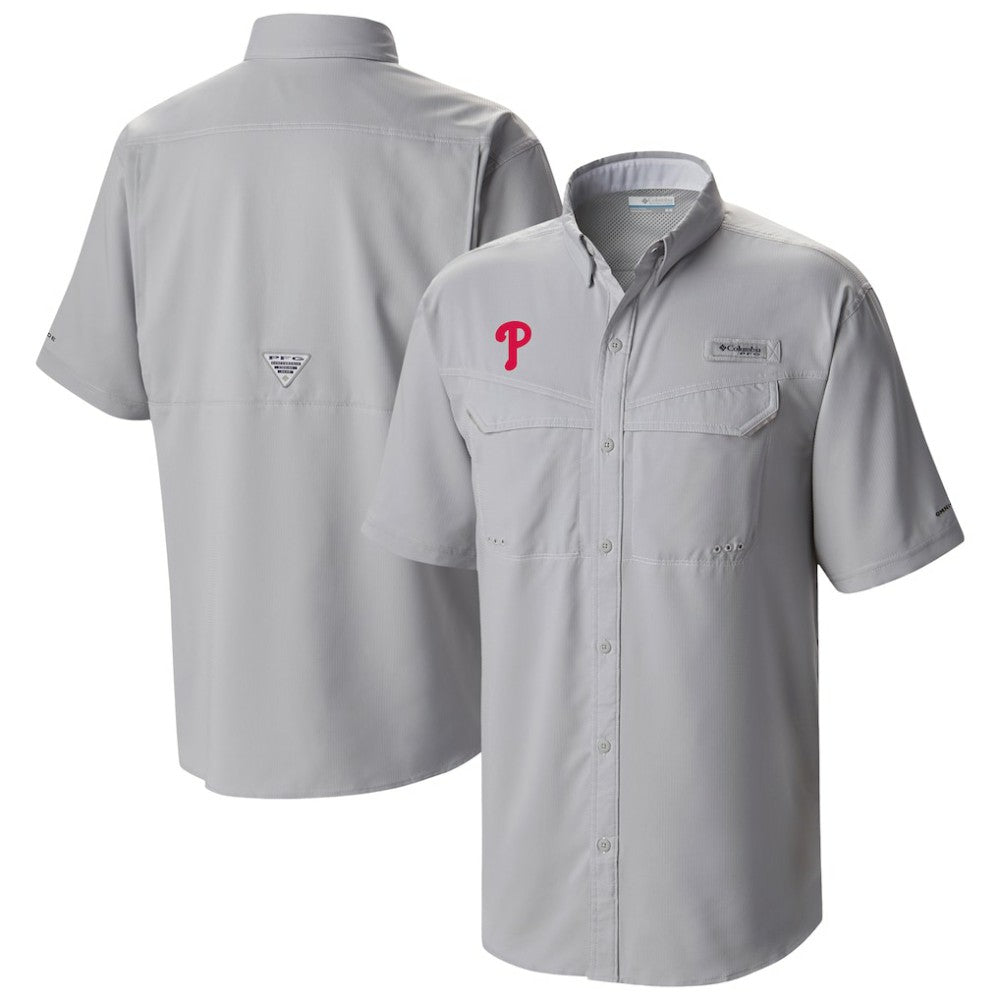 Philadelphia Phillies Columbia Omni-Wick Low Drag Offshore Button-Up Shirt Discount