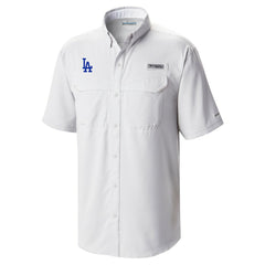 Los Angeles Dodgers Columbia Omni-Wick Low Drag Offshore Button-Up Shirt Online
