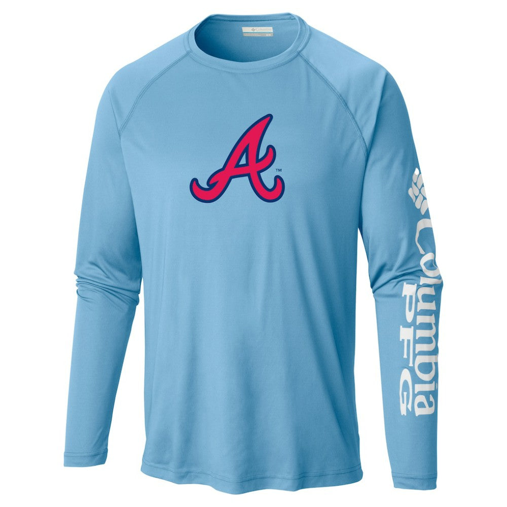 Atlanta Braves Columbia Terminal Tackle Long Sleeve T-Shirt Near Me