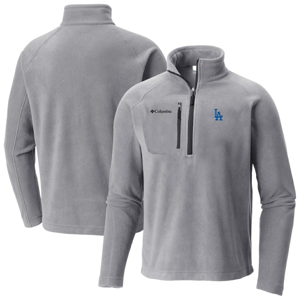 Los Angeles Dodgers Columbia Fast Trek III Half-Zip Fleece Pullover Discount
