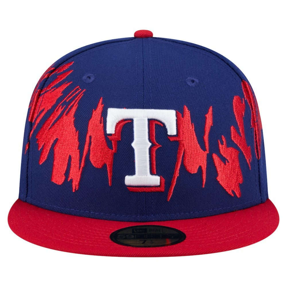 Texas Rangers New Era Retro Pattern 59FIFTY Fitted Hat Online