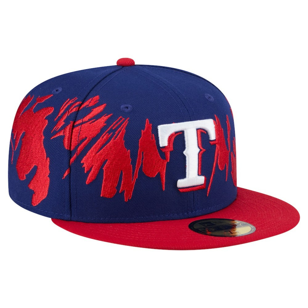 Texas Rangers New Era Retro Pattern 59FIFTY Fitted Hat Online