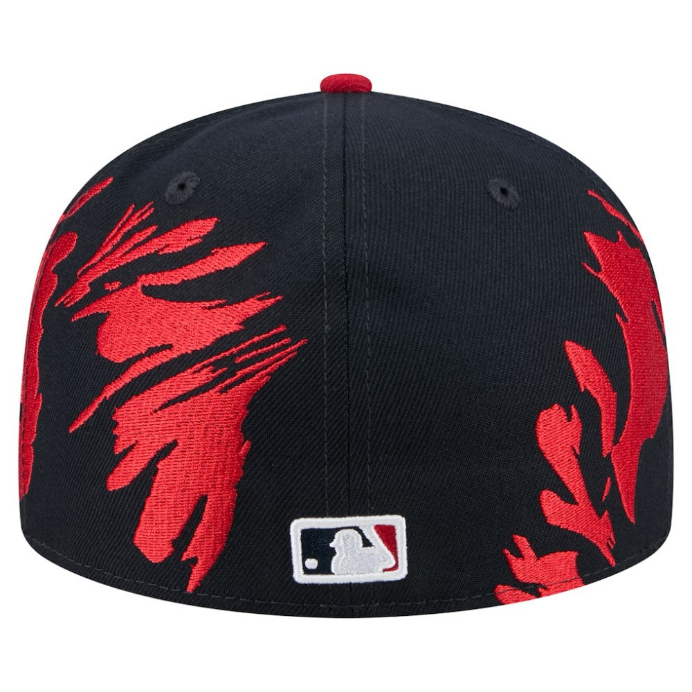 Boston Red Sox New Era Retro Pattern 59FIFTY Fitted Hat Outlet
