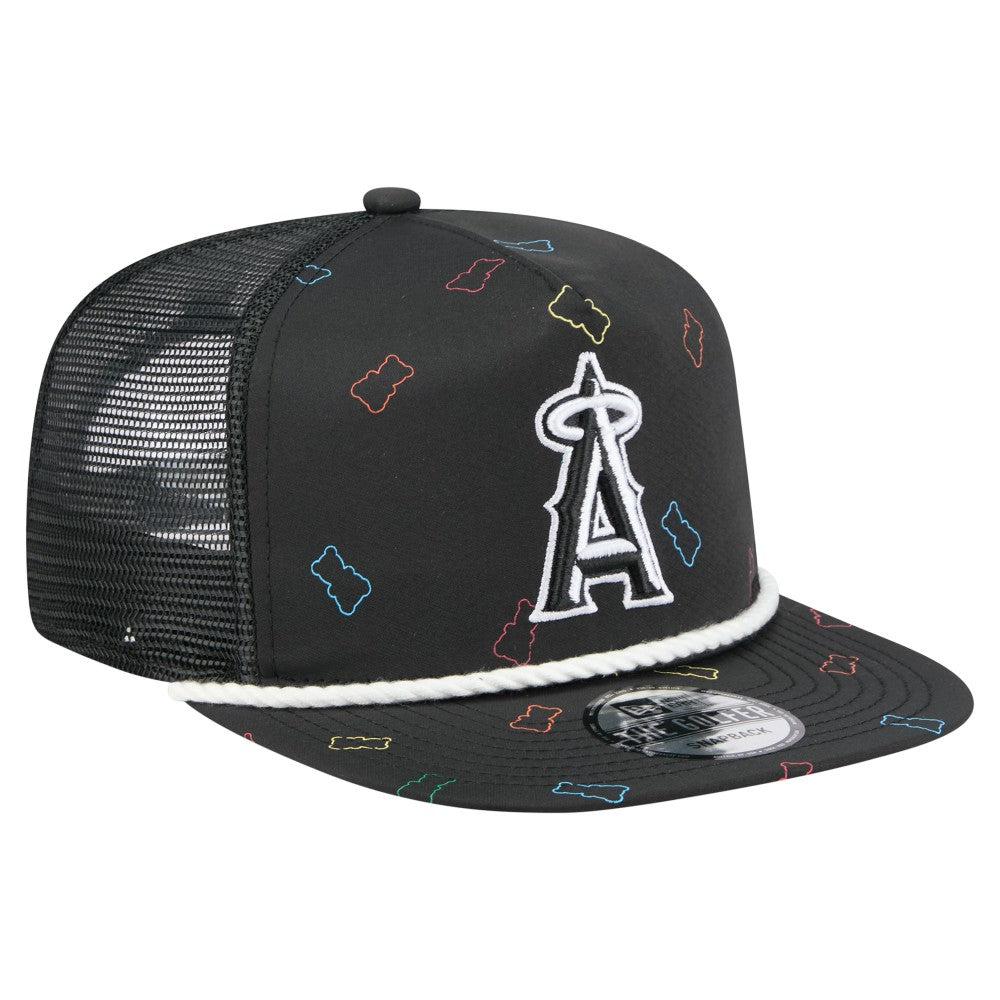 Los Angeles Angels New Era Gummy Golfer Trucker Adjustable Hat Outlet