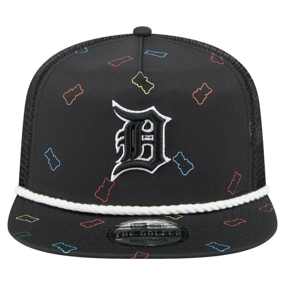 Detroit Tigers New Era Gummy Golfer Trucker Snapback Hat Outlet