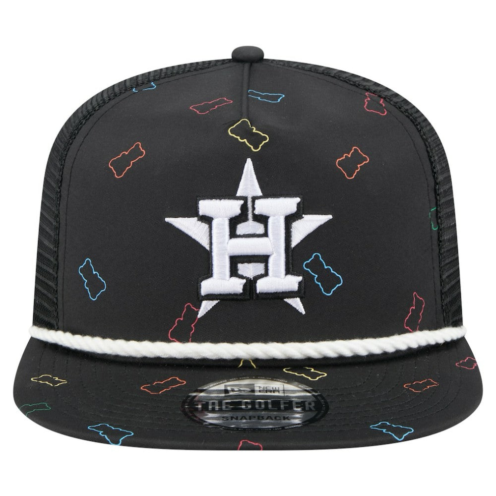 Houston Astros New Era Gummy Golfer Trucker Adjustable Hat Online