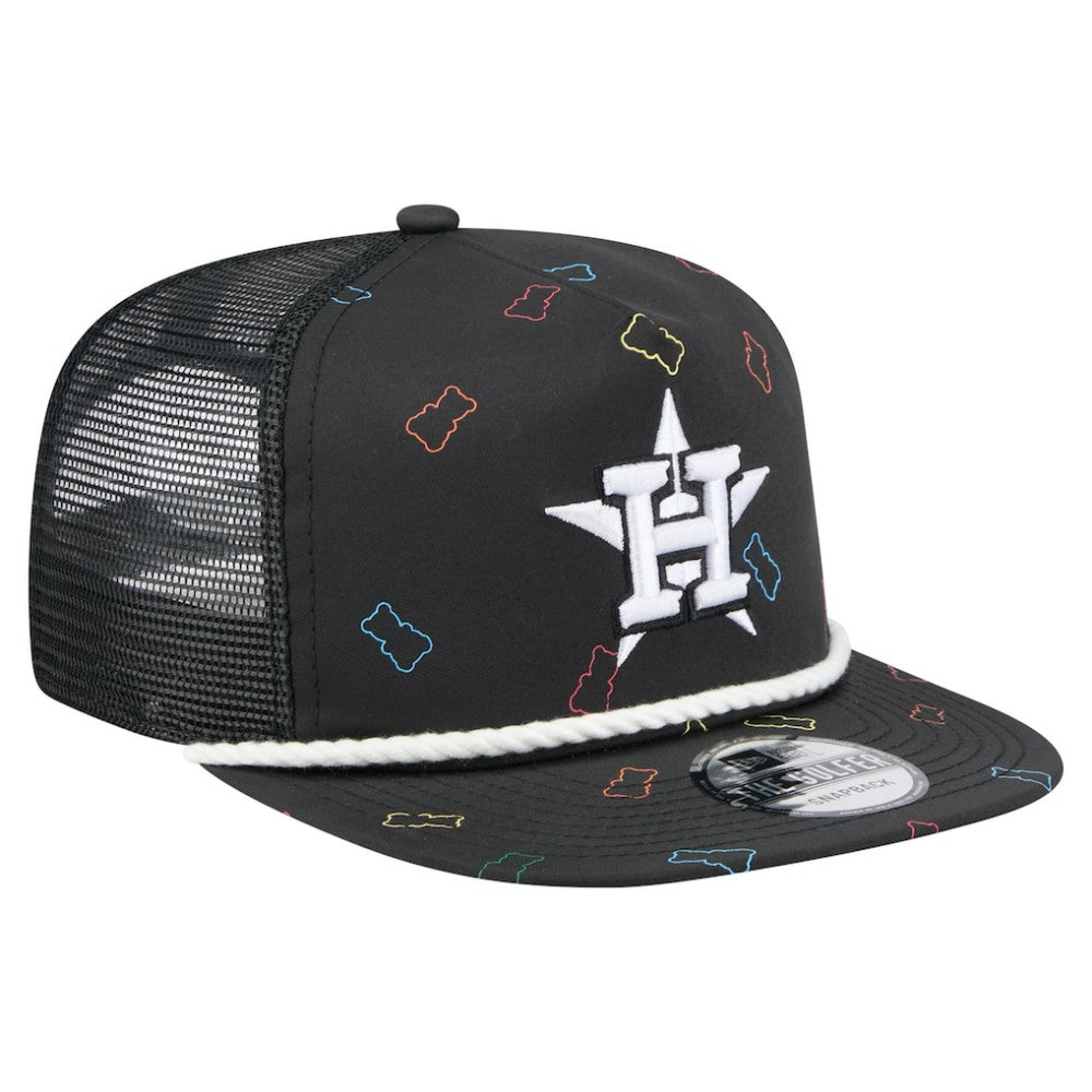 Houston Astros New Era Gummy Golfer Trucker Adjustable Hat Online