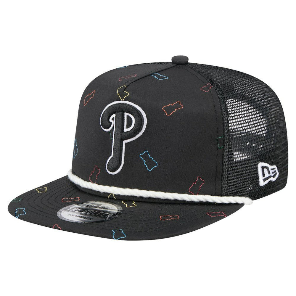 Philadelphia Phillies New Era Gummy Golfer Trucker Adjustable Hat for sale