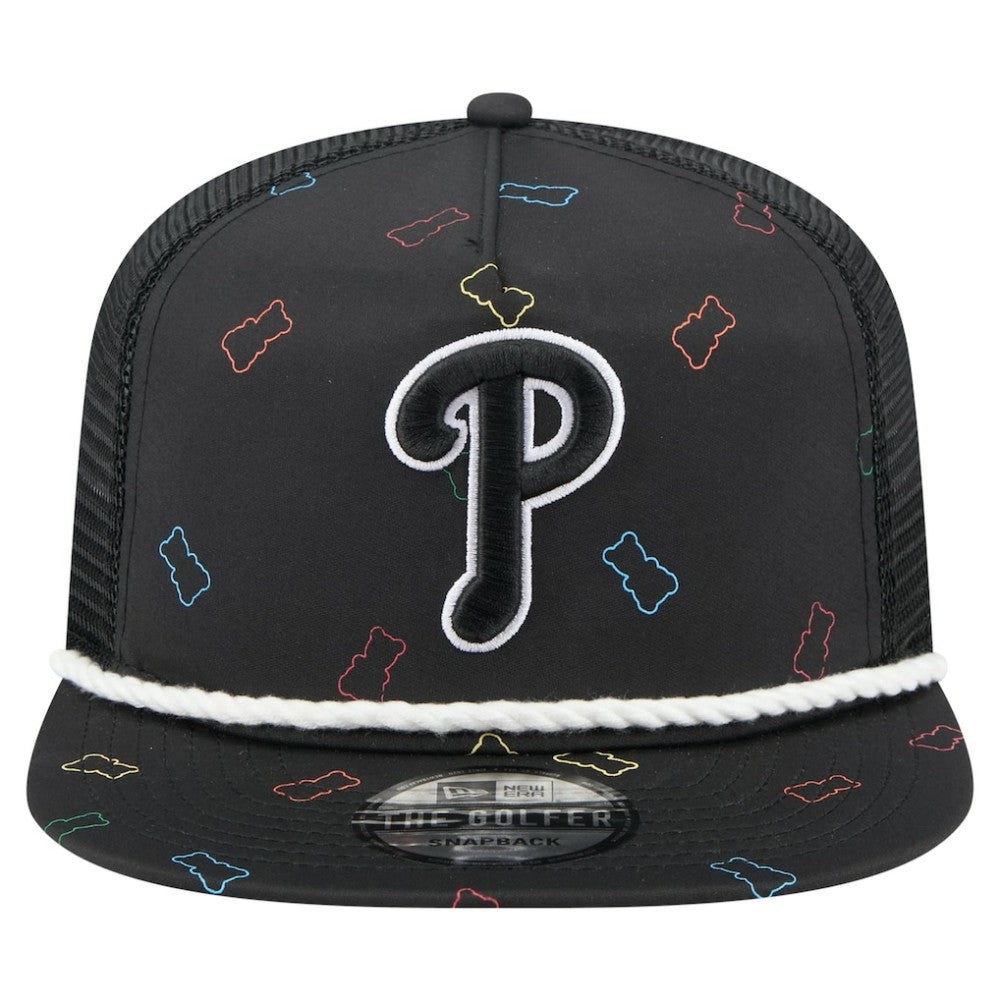 Philadelphia Phillies New Era Gummy Golfer Trucker Adjustable Hat for sale