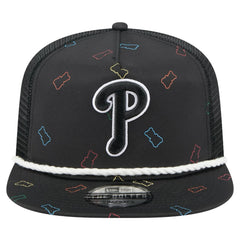 Philadelphia Phillies New Era Gummy Golfer Trucker Adjustable Hat for sale