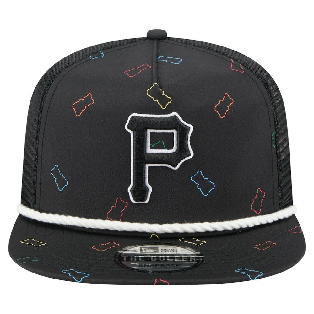 Pittsburgh Pirates New Era Gummy Golfer Trucker Snapback Hat for sale