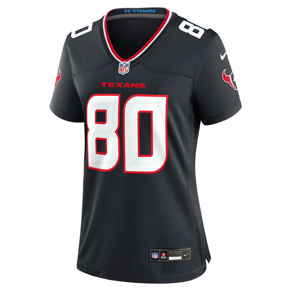 Andre Johnson Houston Texans Women's Team Retired Player Game Jersey - Navy - Nike