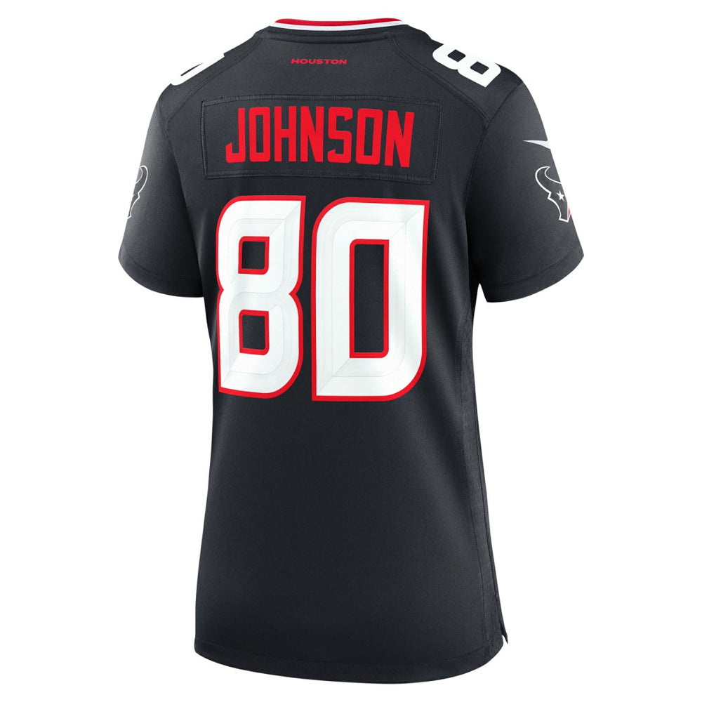 Andre Johnson Houston Texans Women's Team Retired Player Game Jersey - Navy - Nike