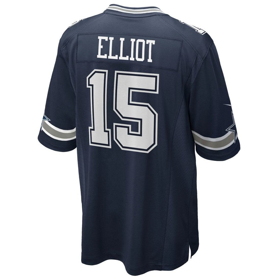 Ezekiel Elliott Dallas Cowboys Team Game Jersey - Navy - Nike