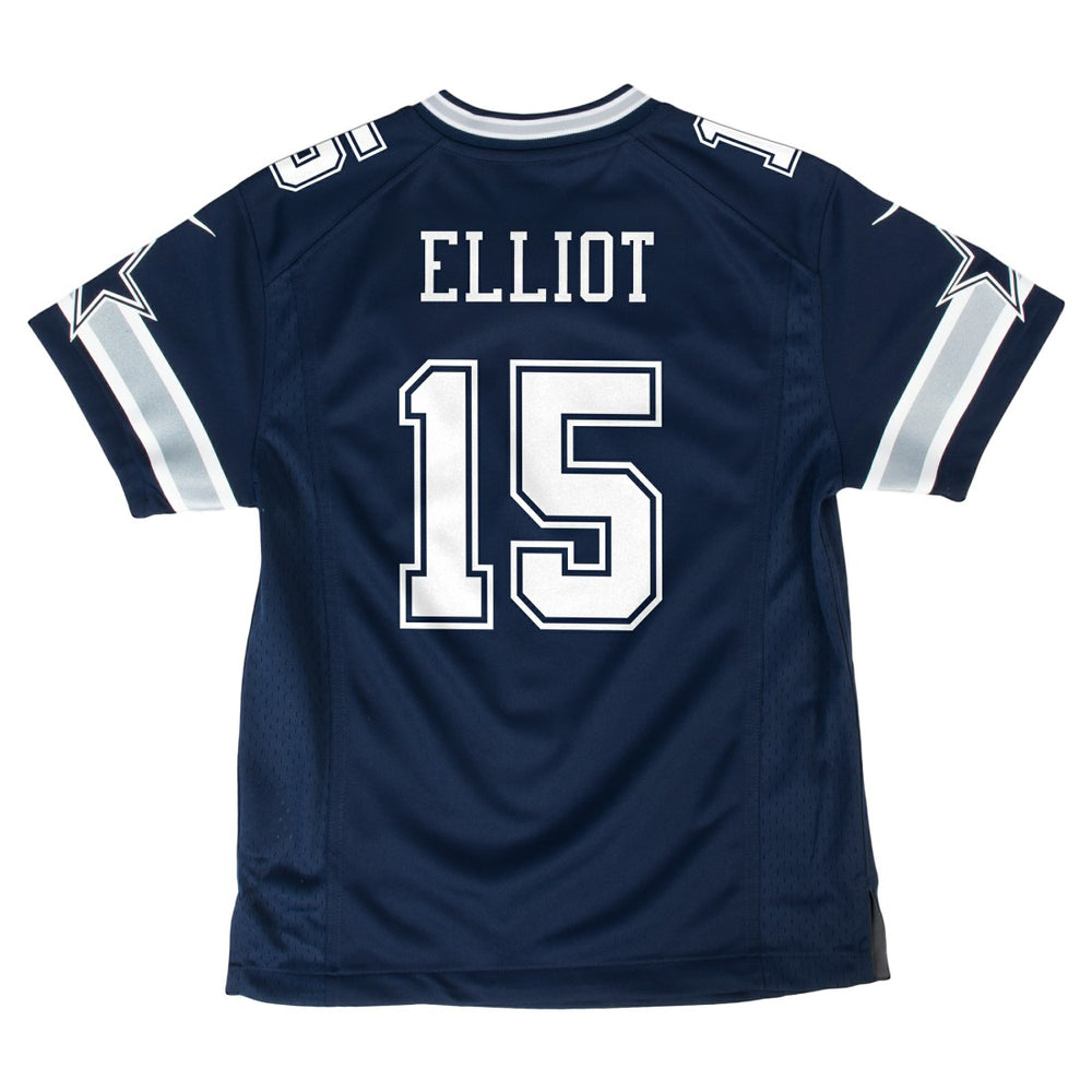 Ezekiel Elliott Dallas Cowboys Youth Game Jersey - Navy - Nike