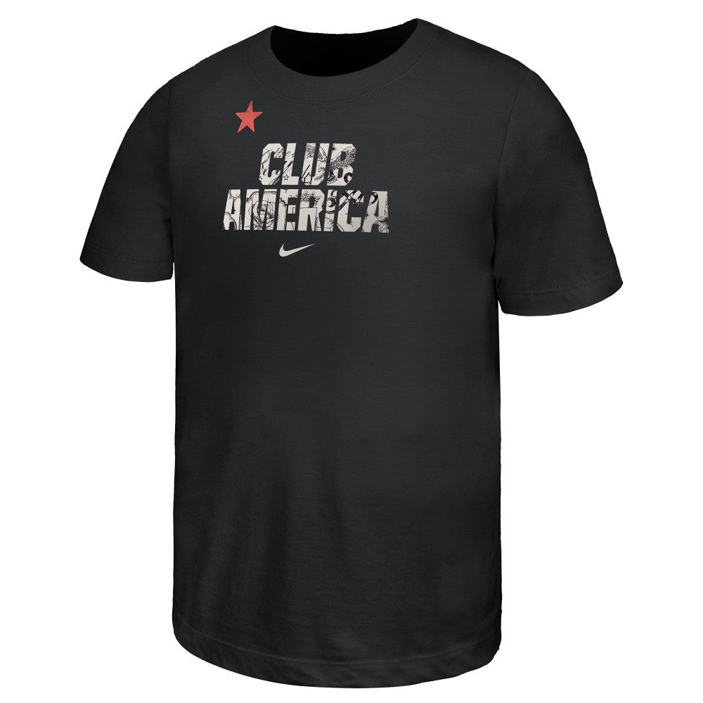 Nike - Club America Youth CA x CA T-Shirt - Black