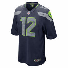 12s Seattle Seahawks Team Game Jersey - College Navy - Nike