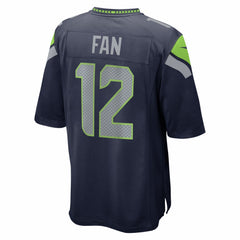 12s Seattle Seahawks Team Game Jersey - College Navy - Nike