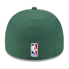 New Era Milwaukee Bucks 2025 NBA Draft A-Frame 59FIFTY Fitted Hat Hunter Green