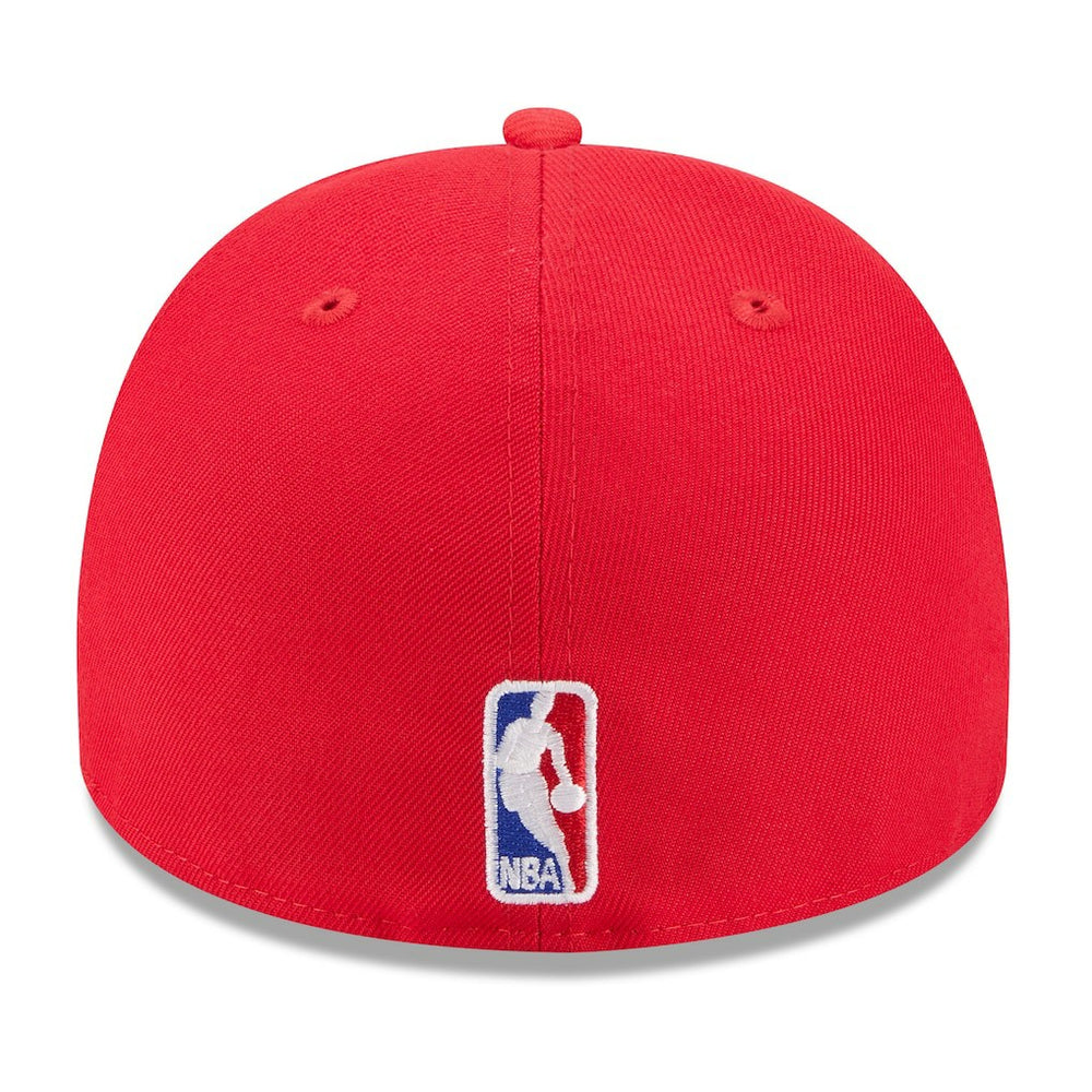 New Era Atlanta Hawks 2025 NBA Draft A-Frame 59FIFTY Fitted Hat Red