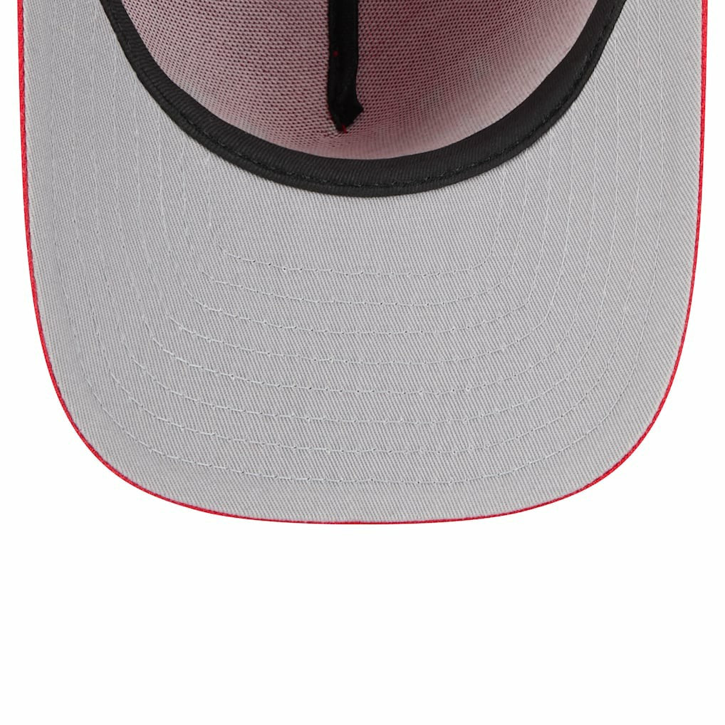 New Era Atlanta Hawks 2025 NBA Draft A-Frame 59FIFTY Fitted Hat Red