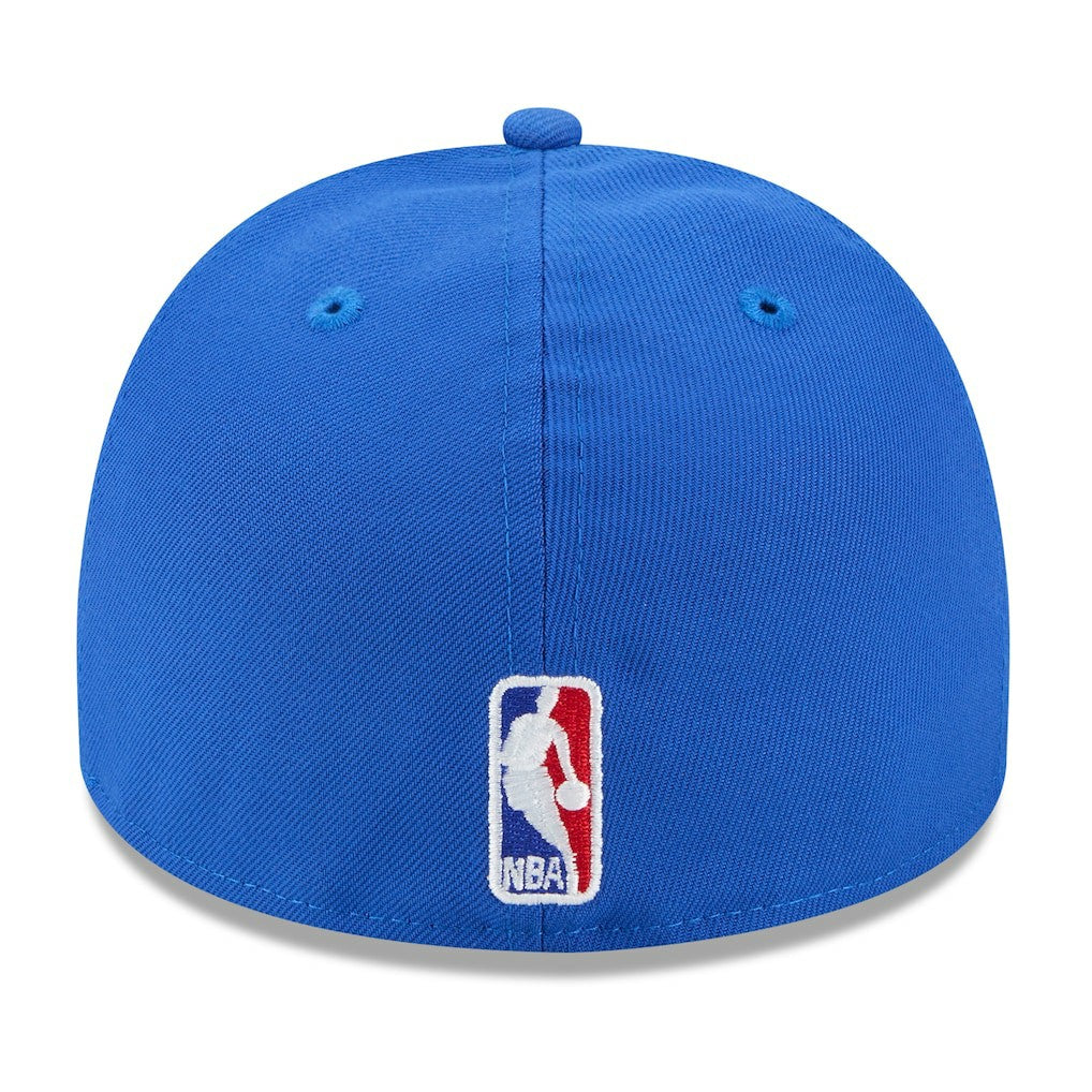 New Era Dallas Mavericks 2025 NBA Draft A-Frame 59FIFTY Fitted Hat Blue