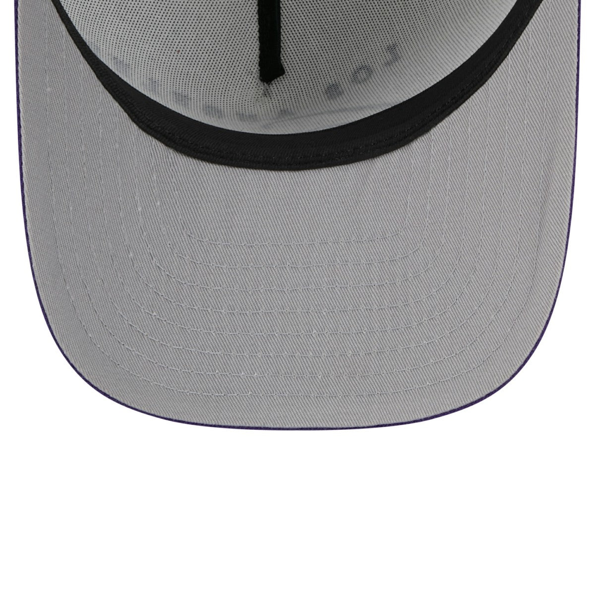 New Era Los Angeles Lakers 2025 NBA Draft A-Frame 59FIFTY Fitted Hat White/Purple