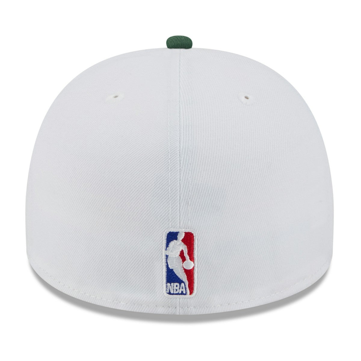New Era Milwaukee Bucks 2025 NBA Draft A-Frame 59FIFTY Fitted Hat White/Hunter Green