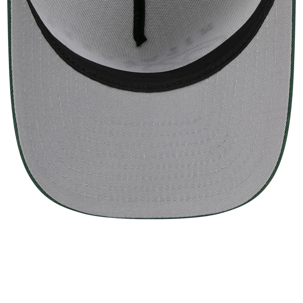 New Era Milwaukee Bucks 2025 NBA Draft A-Frame 59FIFTY Fitted Hat White/Hunter Green