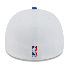 New Era Philadelphia 76ers 2025 NBA Draft A-Frame 59FIFTY Fitted Hat White/Royal