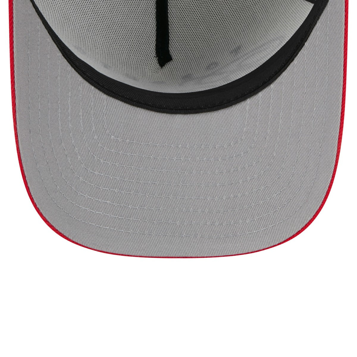 New Era Toronto Raptors 2025 NBA Draft A-Frame 59FIFTY Fitted Hat White/Red