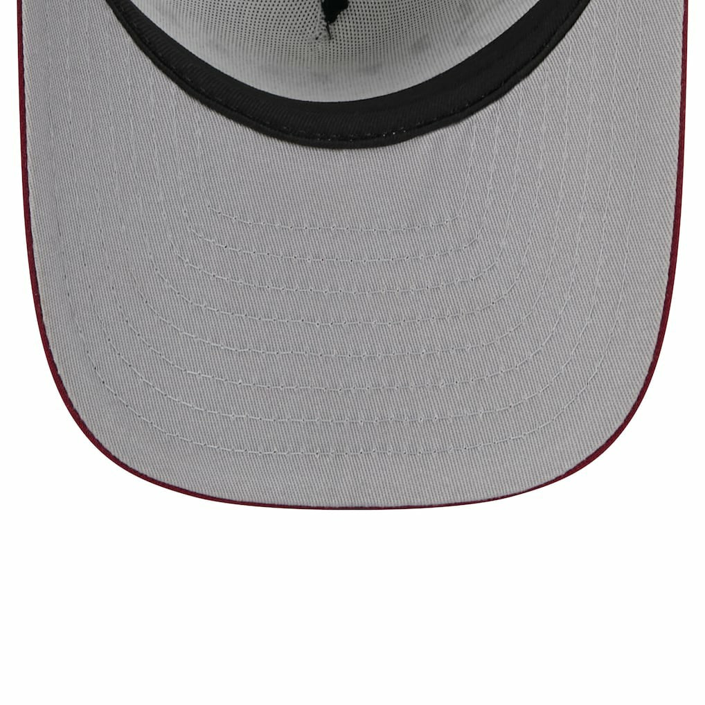 New Era Cleveland Cavaliers 2025 NBA Draft A-Frame 59FIFTY Fitted Hat White/Wine