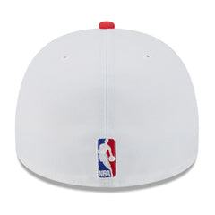 New Era Atlanta Hawks 2025 NBA Draft A-Frame 59FIFTY Fitted Hat White/Red