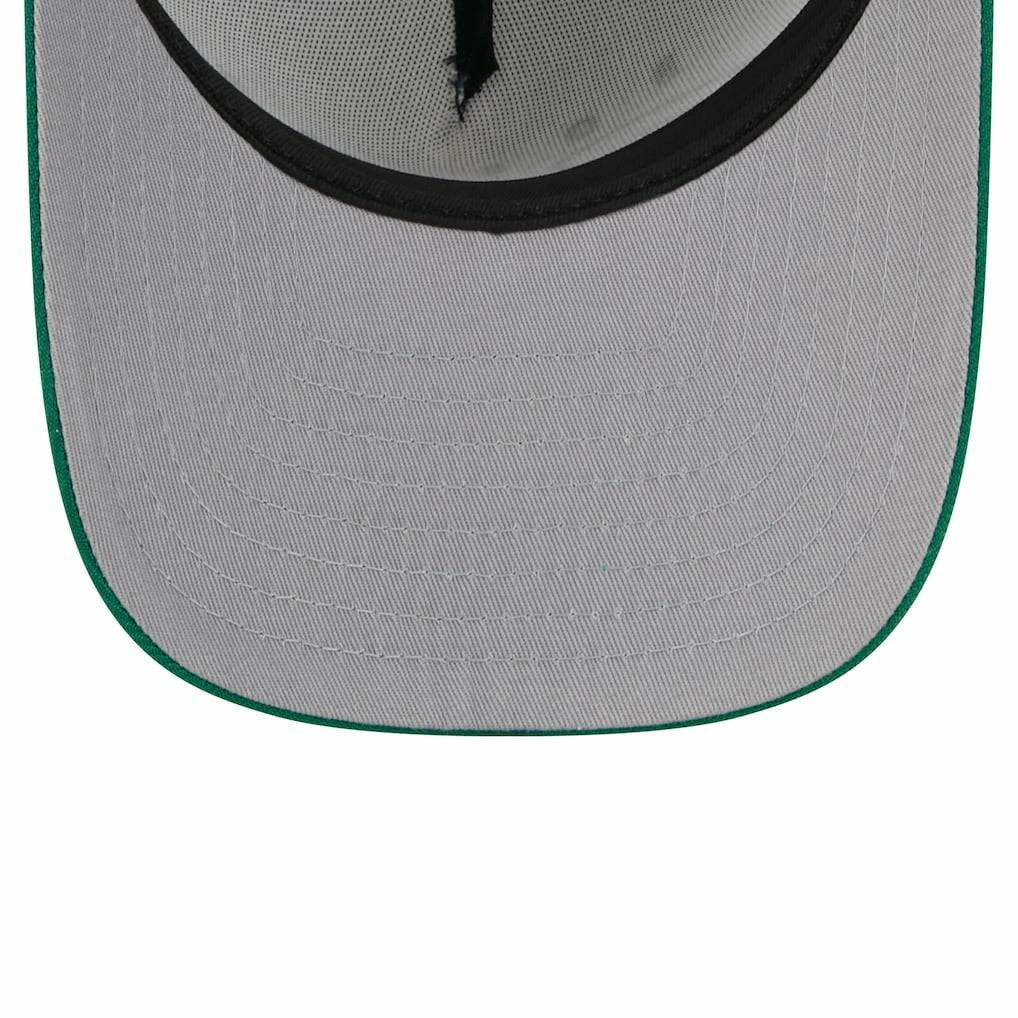 New Era Boston Celtics 2025 NBA Draft A-Frame 59FIFTY Fitted Hat White/Kelly Green