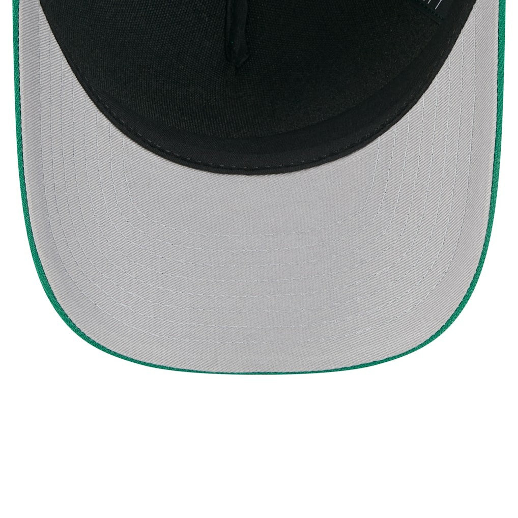New Era Boston Celtics 2025 NBA Draft M-Crown A-Frame 9FORTY Adjustable Hat Kelly Green