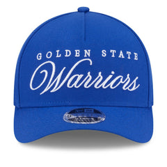 New Era Golden State Warriors 2025 NBA Draft M-Crown A-Frame 9FORTY Adjustable Hat Royal