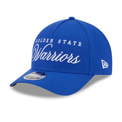 New Era Golden State Warriors 2025 NBA Draft M-Crown A-Frame 9FORTY Adjustable Hat Royal