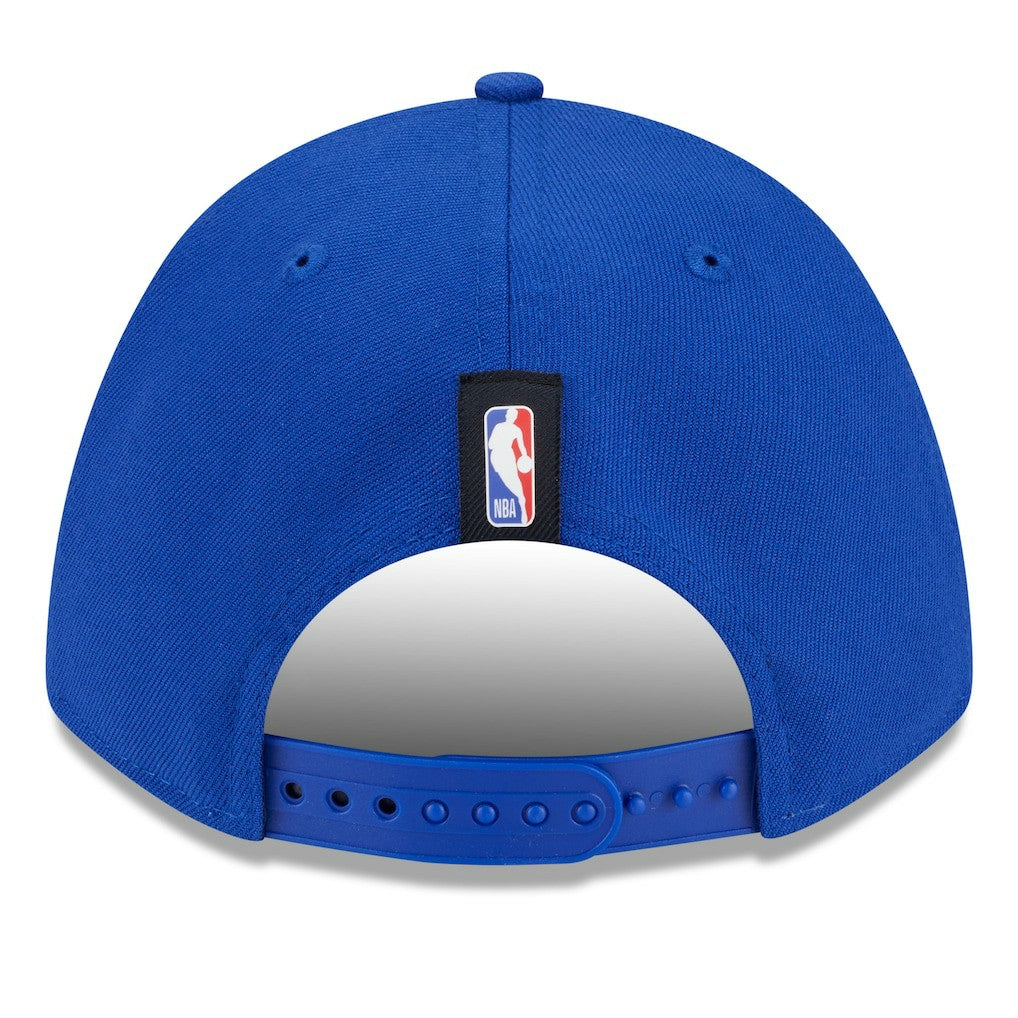New Era Golden State Warriors 2025 NBA Draft M-Crown A-Frame 9FORTY Adjustable Hat Royal