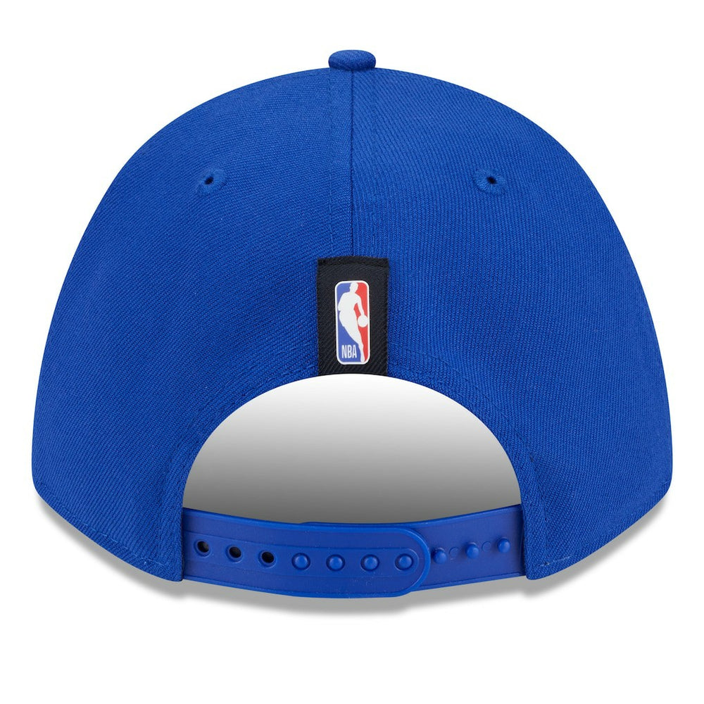 New Era Golden State Warriors 2025 NBA Draft M-Crown A-Frame 9FORTY Adjustable Hat Royal