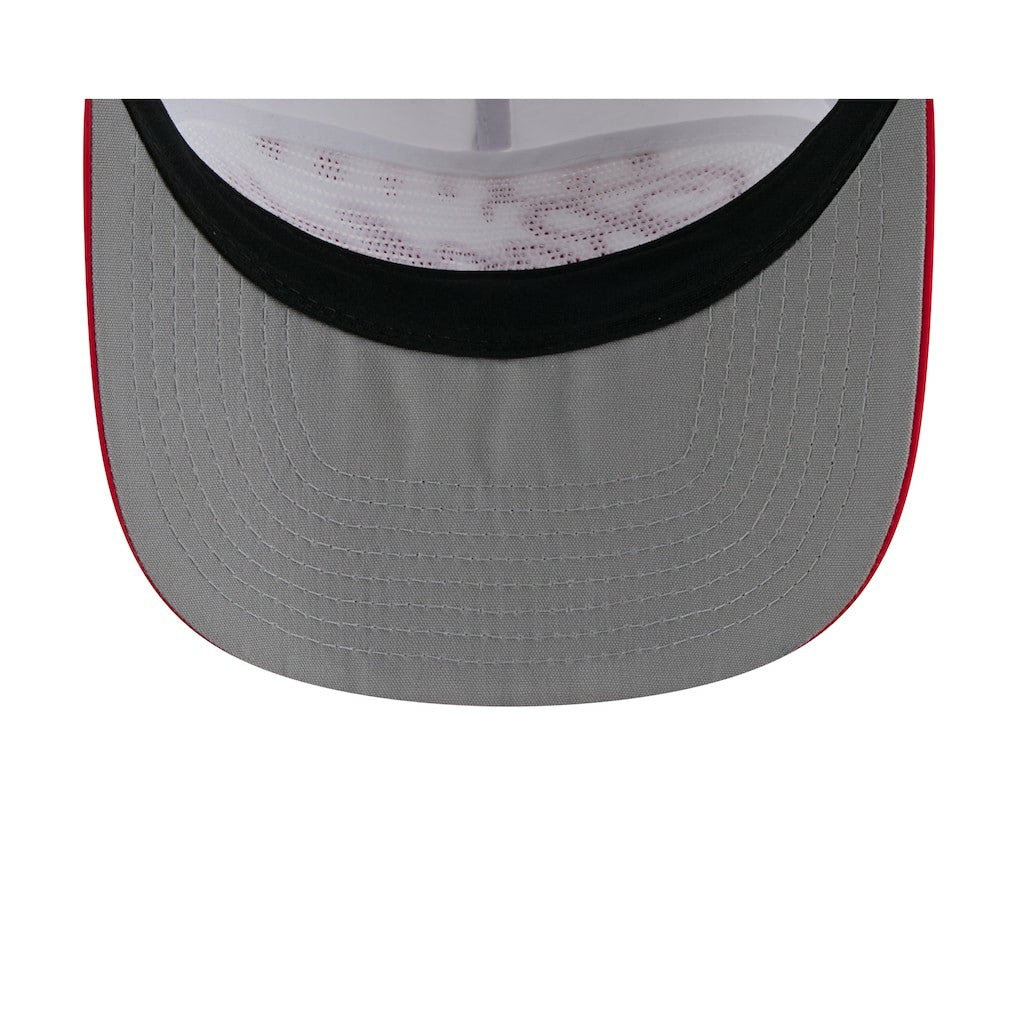 New Era Houston Rockets 2025 NBA Draft On-Stage Nylon 19TWENTY Adjustable Hat White/Red