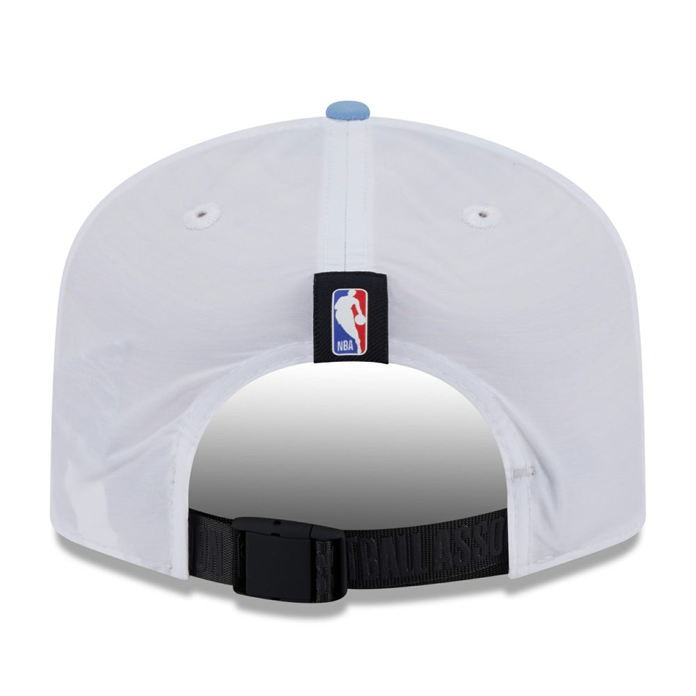 New Era Memphis Grizzlies 2025 NBA Draft On-Stage Nylon 19TWENTY Adjustable Hat White/Light Blue